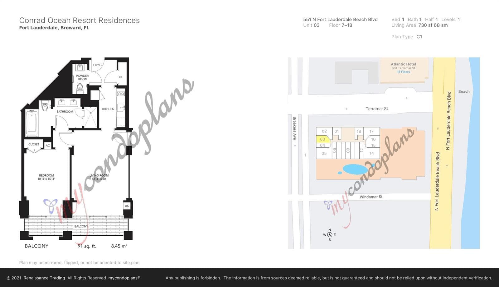 551 N Fort Lauderdale Beach Boulevard H1603 photo 21