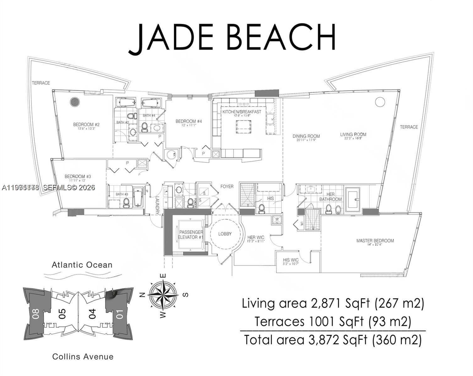 17001 Collins Ave 4608 photo 6