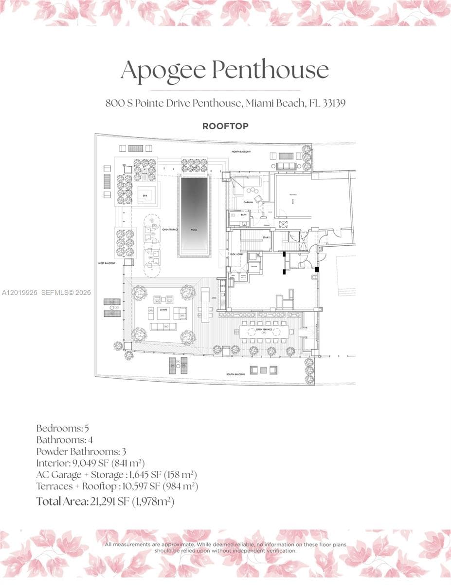 800 S Pointe Dr Penthouse 2204 photo 16